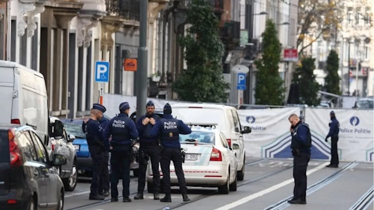 Police shoot gunman accused of killing 2 Swedish soccer fans in Brussels