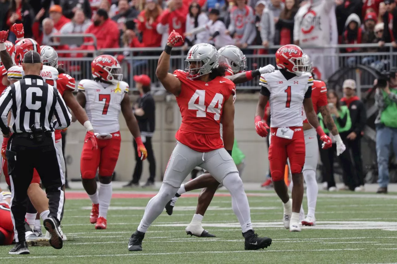 Ohio State’s moment-stealing star defensive end defying definition, just as Buckeyes expected