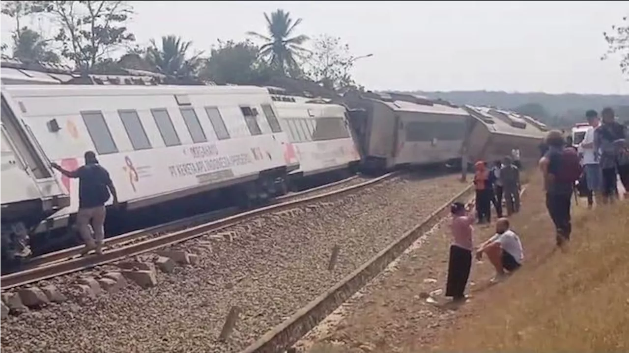 Kereta Argo Semeru Anjlok di Wates, Penumpang Berhamburan