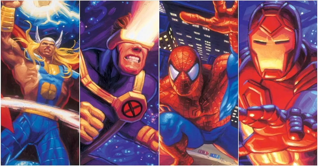 Marvel Masterpieces Trading Cards Return as Variant Covers for 30th Anniversary