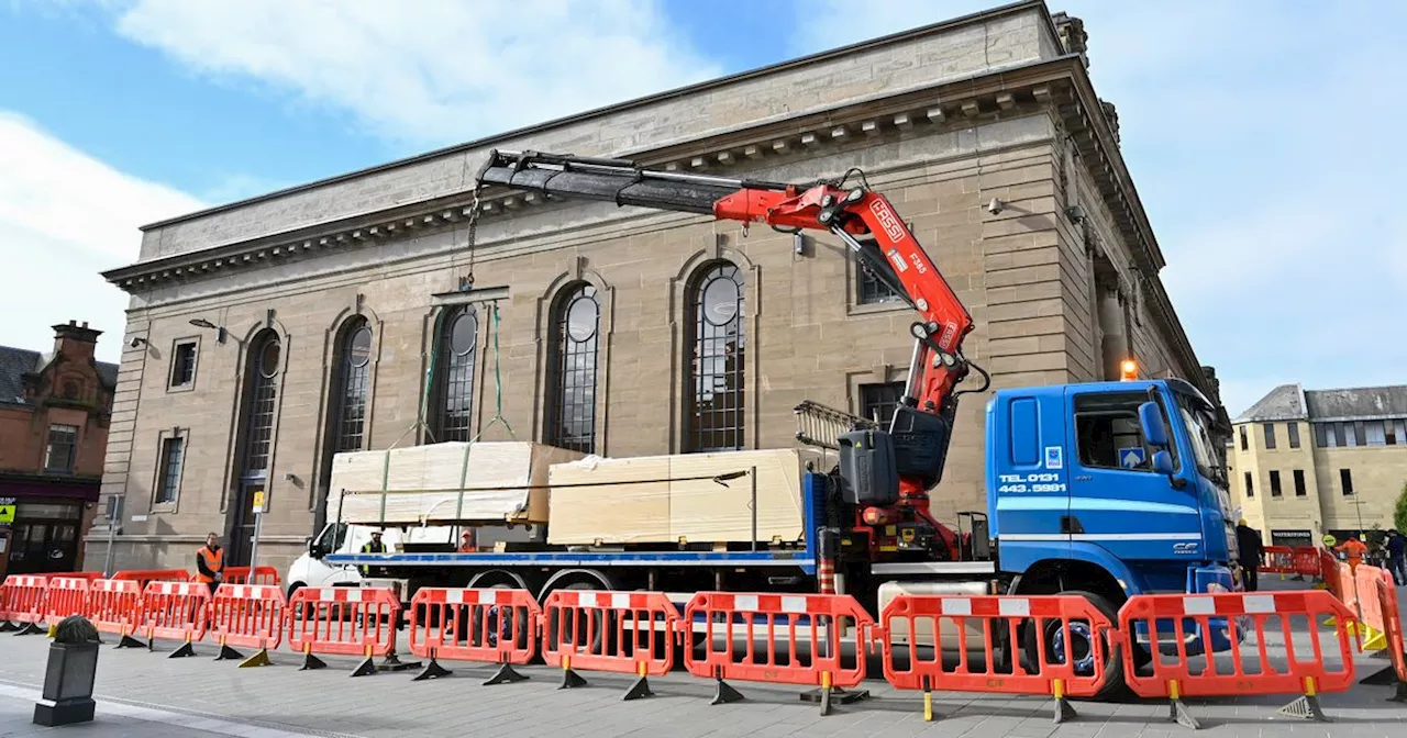 Historic logboat arrives at Perth's new museum