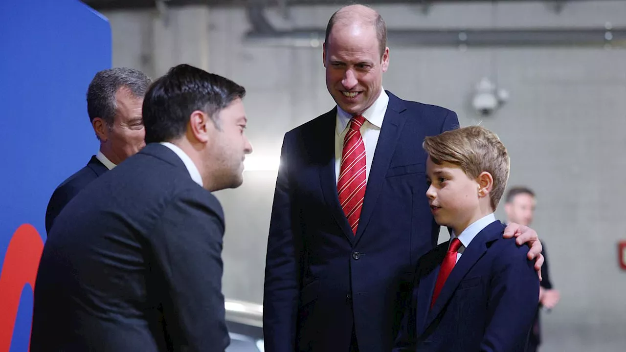 EPHRAIM HARDCASTLE: Prince George may have some regrets about choosing to support the Welsh rugby...