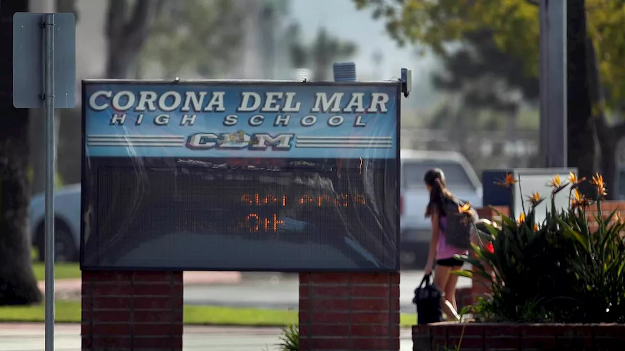 Jewish student's locker at Corona Del Mar High School in California defaced with poorly drawn...