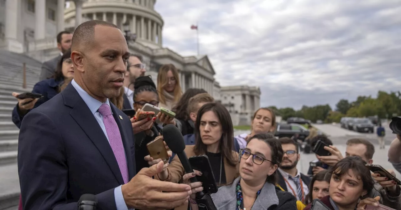 Jeffries predicts bipartisan speaker talks 'can accelerate' after Jordan stalls