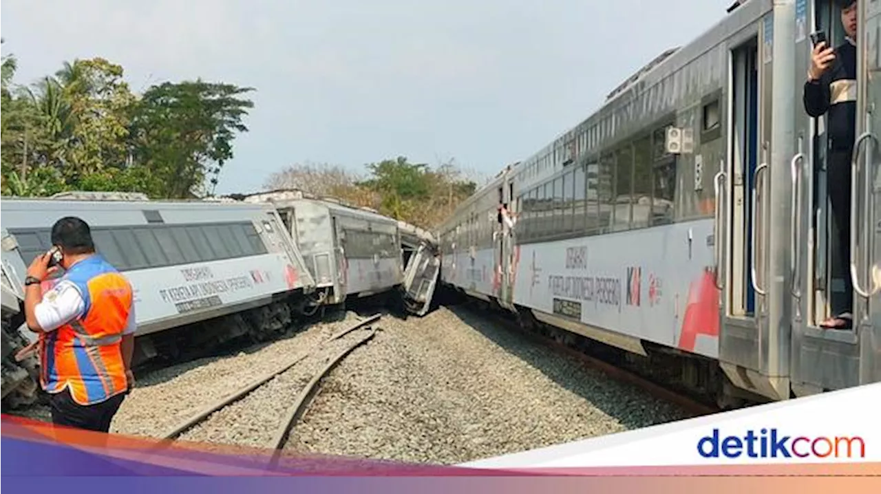 Kecelakaan Kereta di Kulon Progo, KA Argo Semeru Tabrak Ekor Argo Wilis