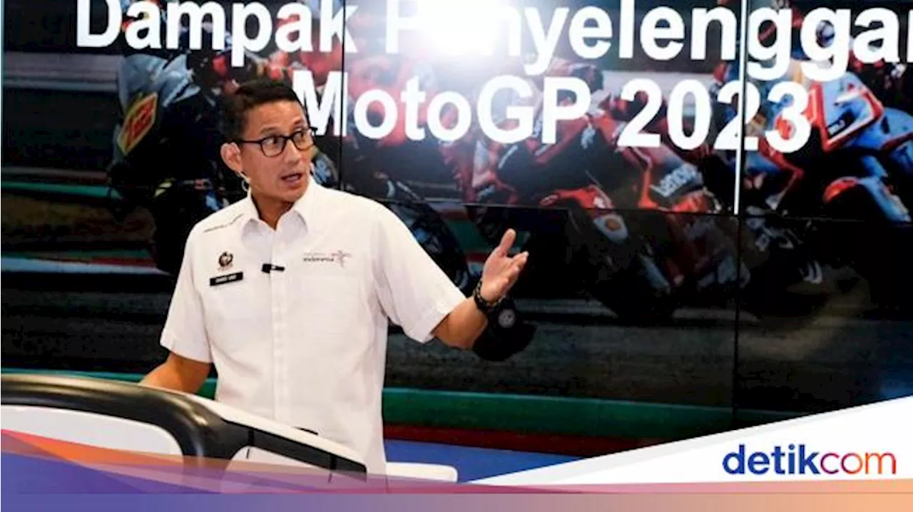 Sandiaga Sebut MotoGP Mandalika Genjot Ekonomi NTB: Perputaran Uang Tinggi