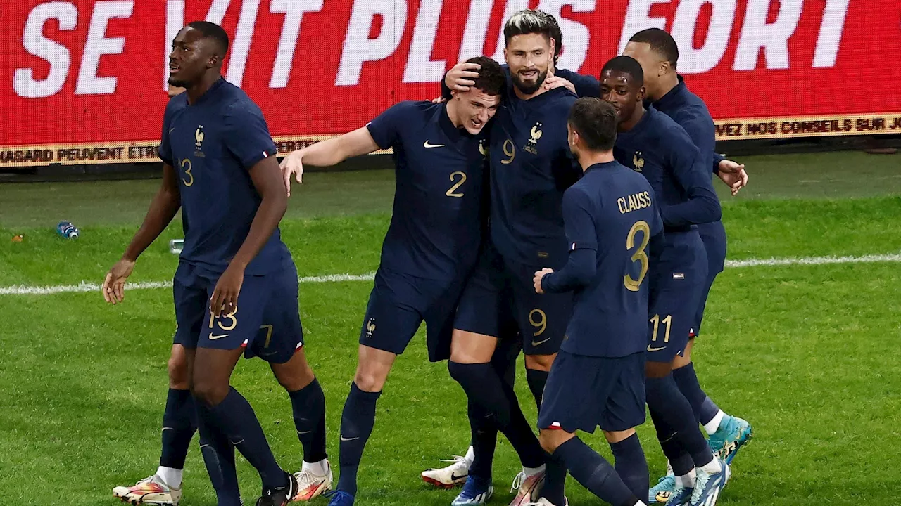 - Matches amicaux - Avec un doublé de Benjamin Pavard, l'équipe de France s'offre l'Ecosse