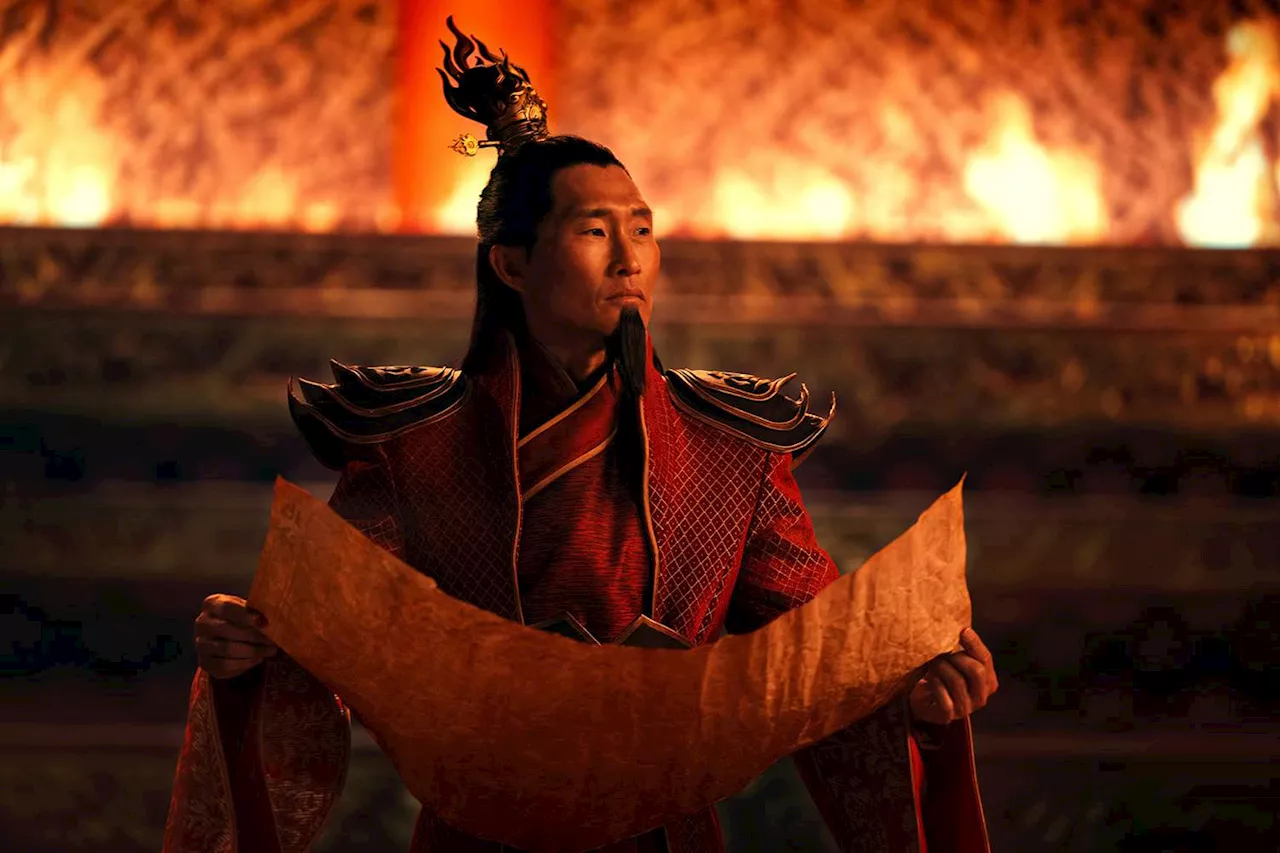 Daniel Dae Kim's Fire Lord Ozai lights up new live-action Avatar photos