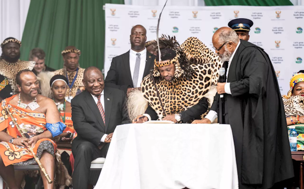 Due process was followed to certified Misuzulu as the Zulu king: Ramaphosa