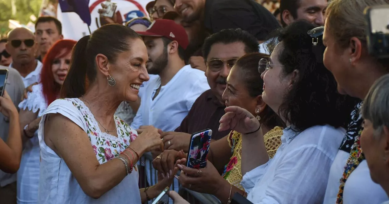 El INE ordena a Claudia Sheinbaum suspender la gira “La esperanza nos une”