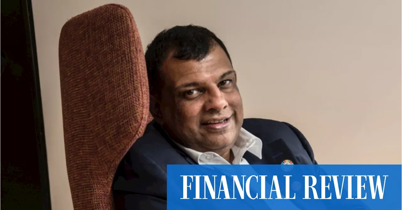 AirAsia chief Tony Fernandes criticised for shirtless massage photo on LinkedIn, deletes post