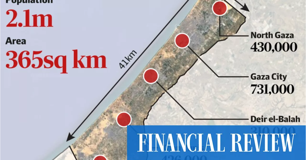 Hamas Israel: Gaza explained in eight maps