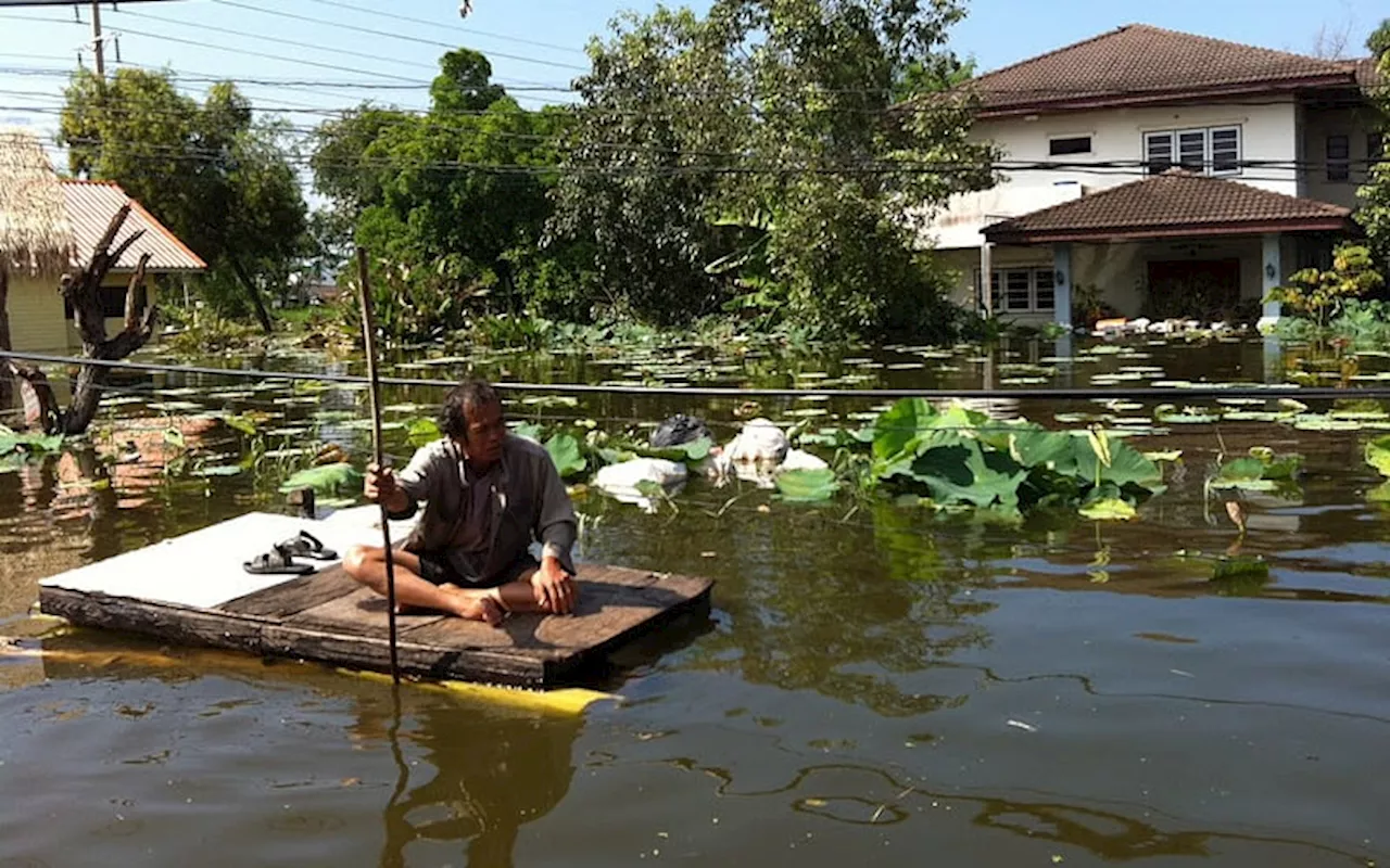 5 killed in Thai floods with more heavy rain expected