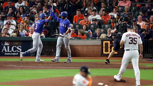 ALCS: Cristian Javier helps Astros regroup, beat Rangers in Game 3 – Orange  County Register