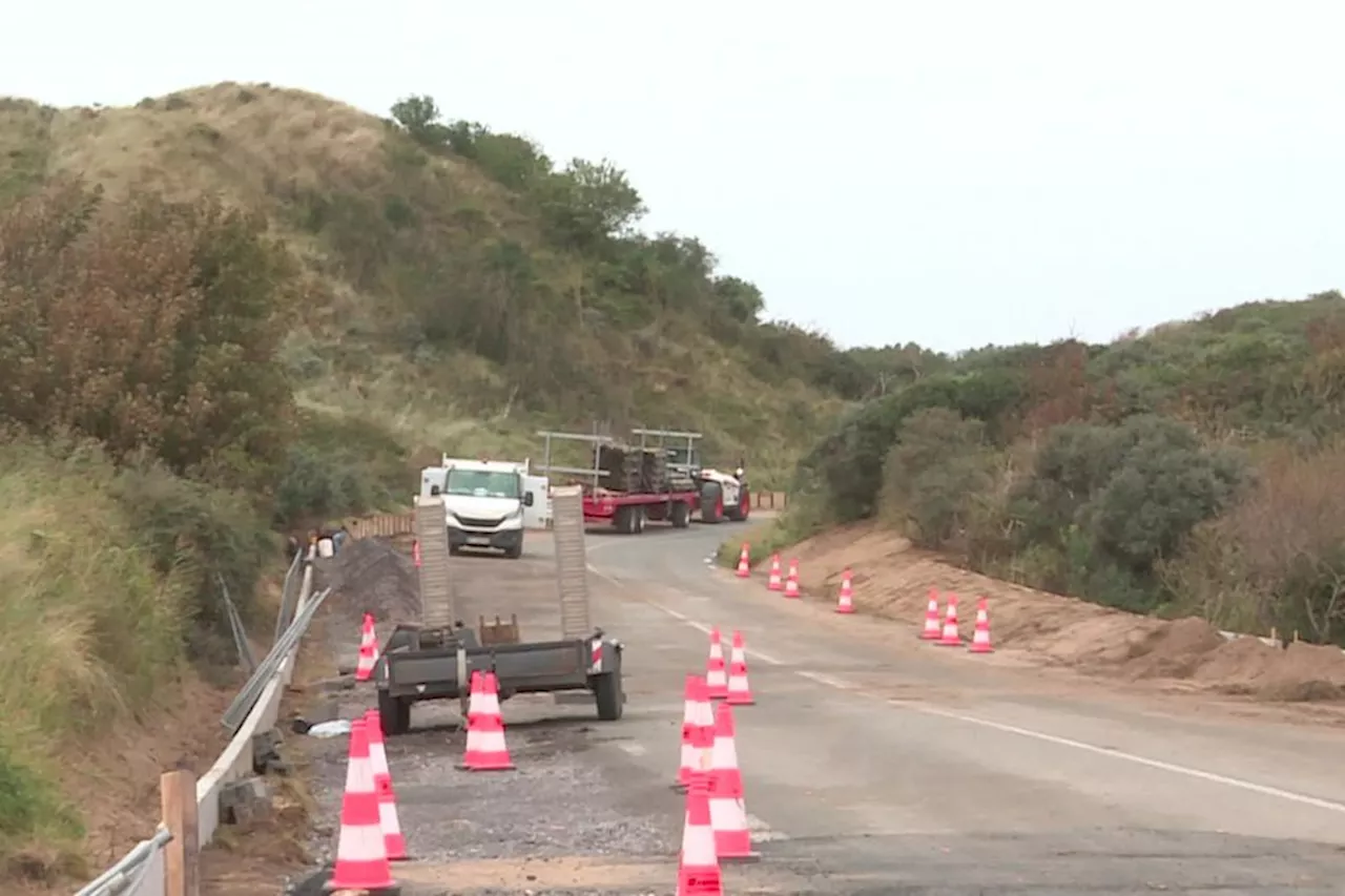 Faciliter le déplacement des cyclistes et des batraciens, double objectif des travaux entre Wimereux et Amblet