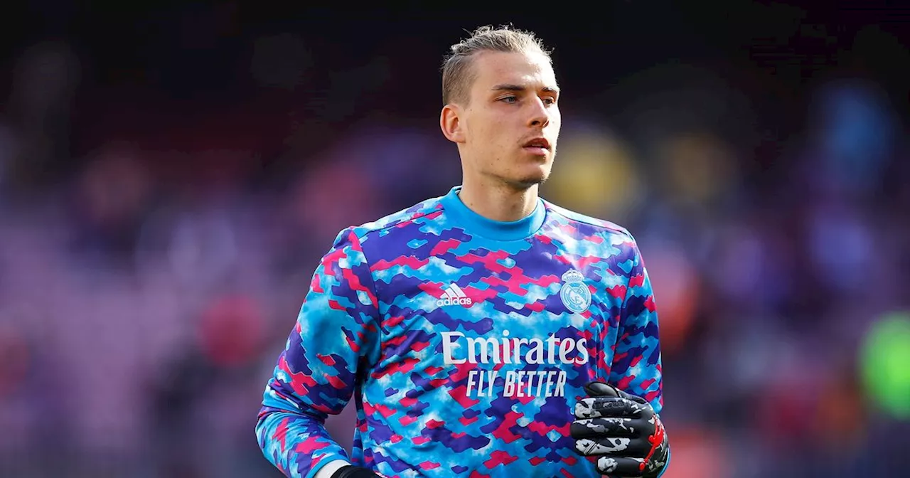 Andriy Lunin on Celtic list as Real Madrid goalkeeper wants first-team football