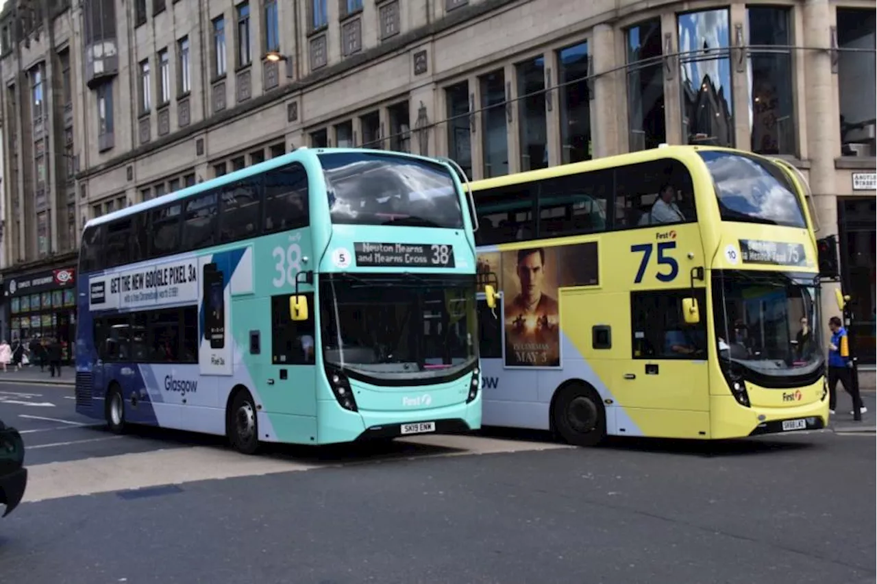 First Glasgow bus drivers could strike in dispute over pay