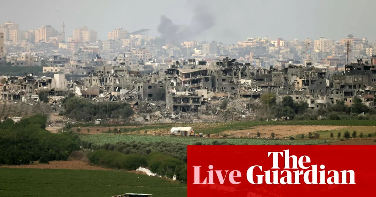 Israel-Hamas war live: at least 500 casualties in Gaza hospital strike, health ministry says