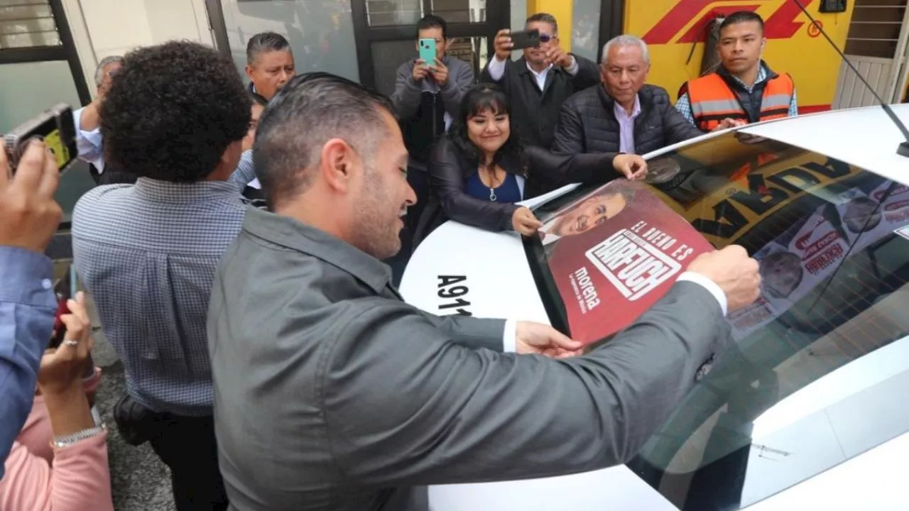 Omar García Harfuch recibe el respaldo de líderes transportistas en la CDMX