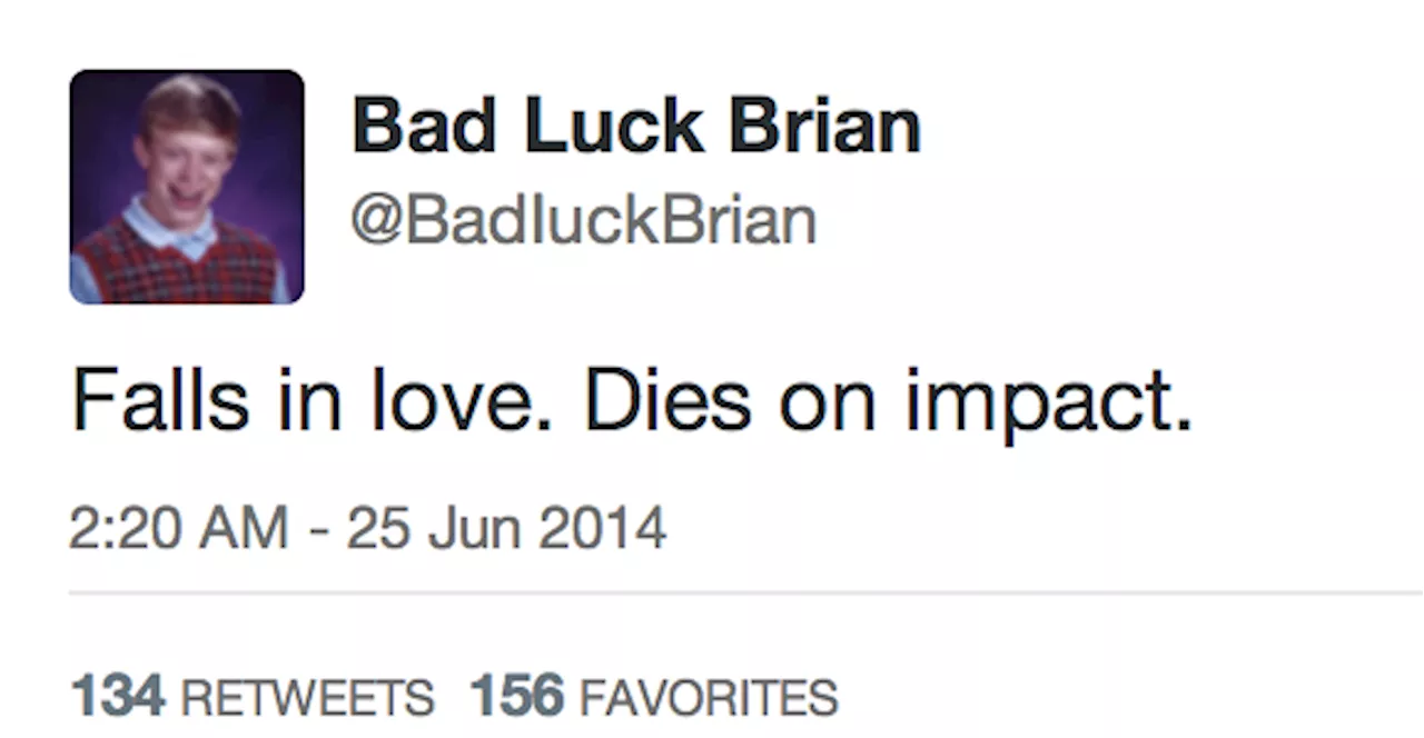 Bad Luck Brian: One Hilarious Twitter Account That Is Definitely Worth A Follow