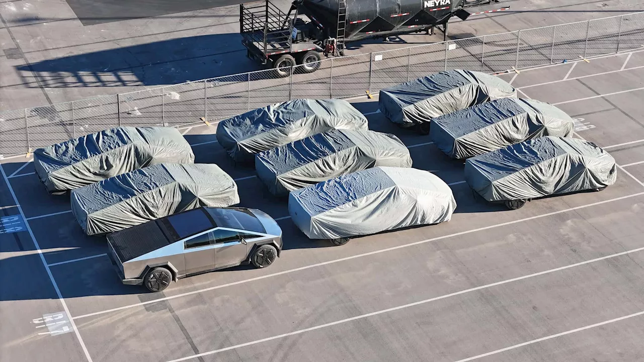 Tesla Cybertruck Fleet Spotted At Giga Texas: Delivery Event Looming?