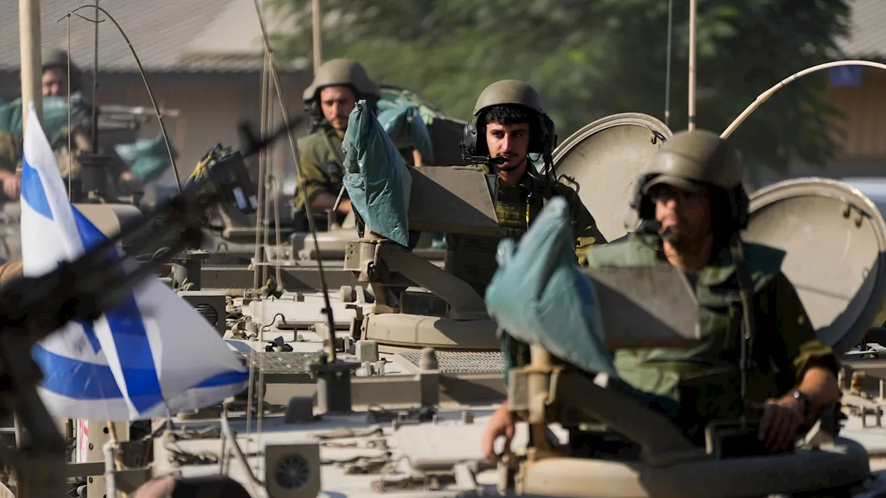 Why has an expected Israeli ground operation on Gaza not yet begun?