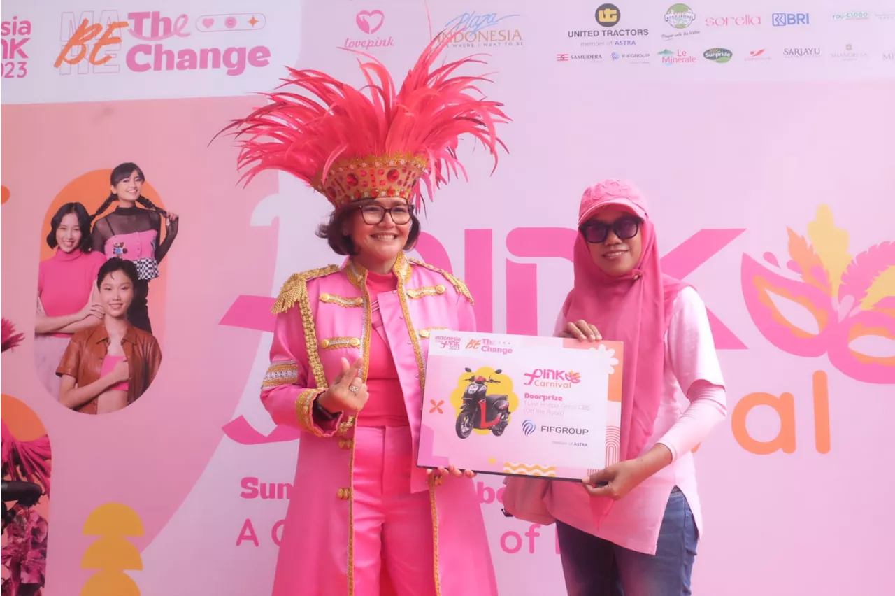 FIFGROUP Bantu Tingkatkan Kesadaran Risiko Kanker Payudara di Indonesia Goes Pink 2023