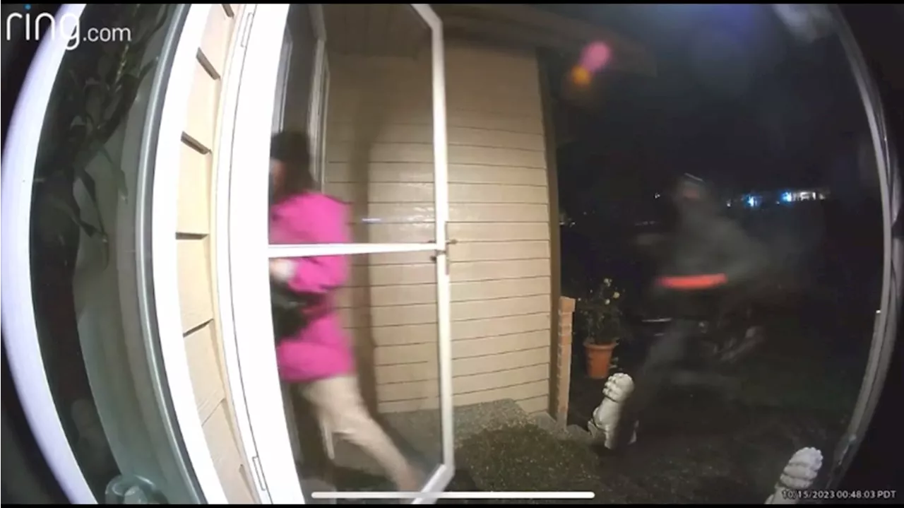 Attempted home invasion in Kent caught on camera