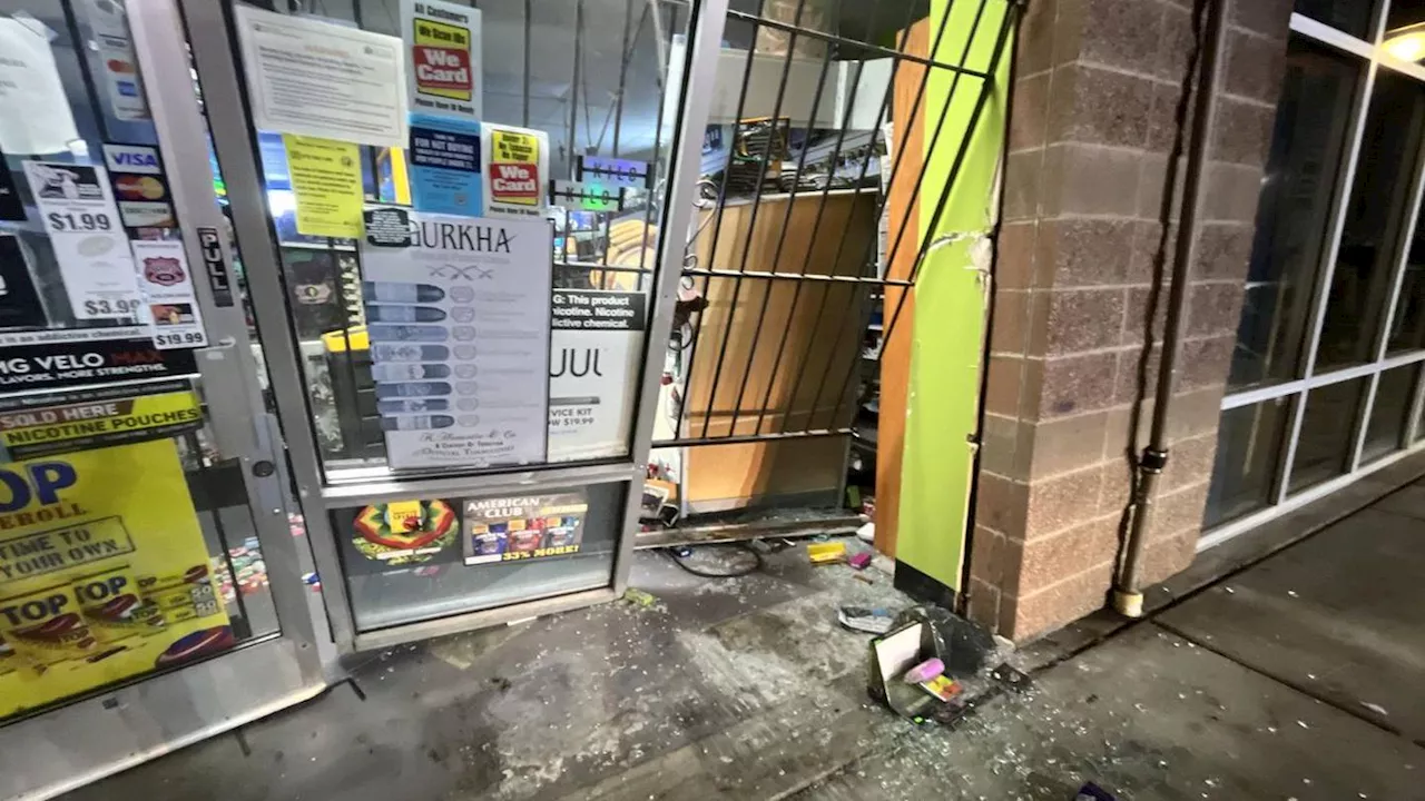 Stolen Kia used to smash into Marysville smoke shop in ‘brazen burglary’