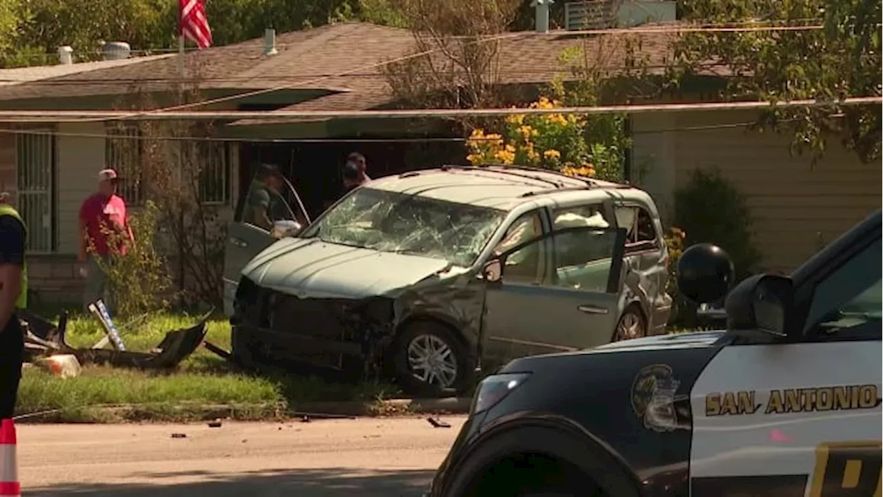 Neighbors call for traffic study after high-speed crash injures 5, car nearly hits home