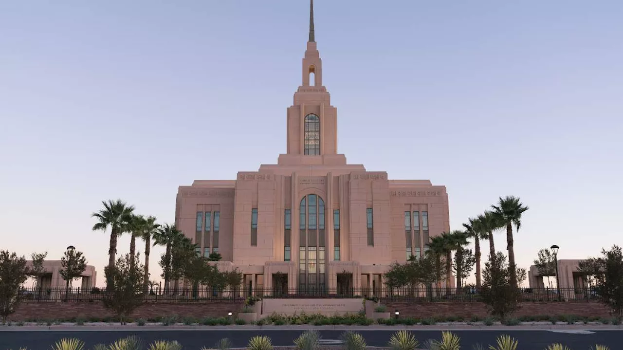 Church of Jesus Christ announces dedication, open house dates for Red Cliffs Utah Temple