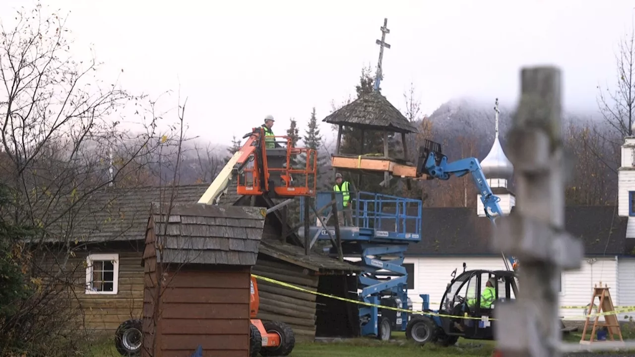 Restoration work begins on Anchorage’s oldest standing building