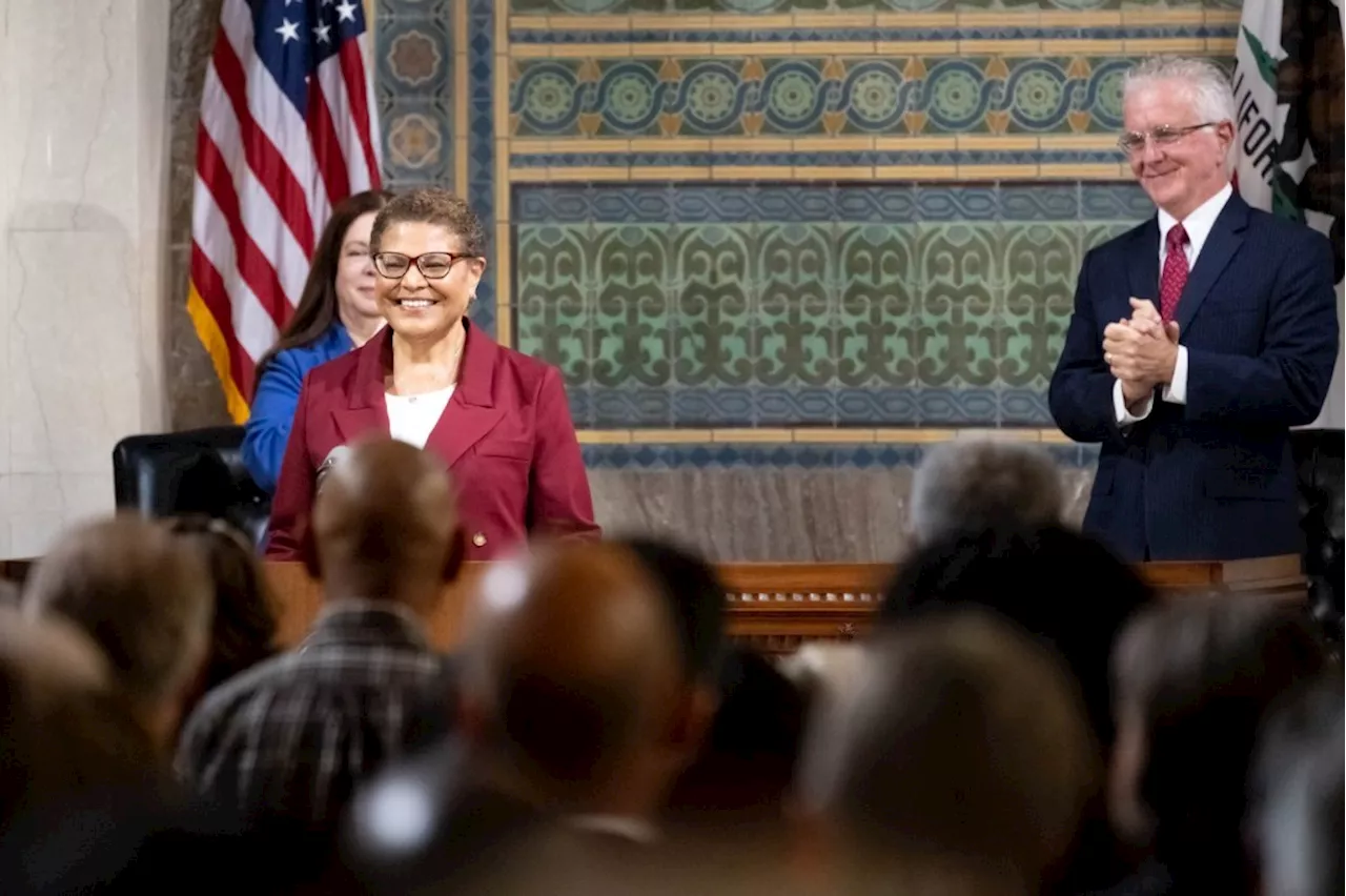 LA mayor and councilmembers meet with White House officials, members of Congress