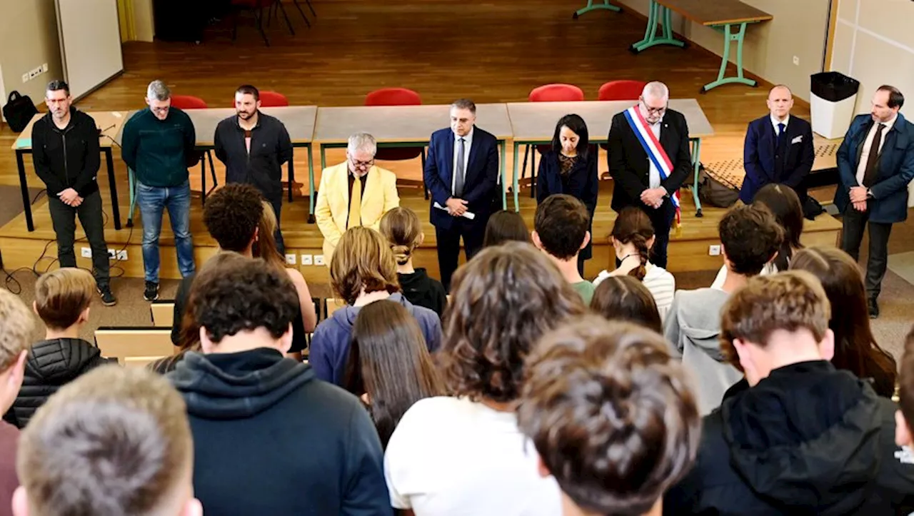 À Samuel Paty et Dominique Bernard, les hommages se sont multipliés