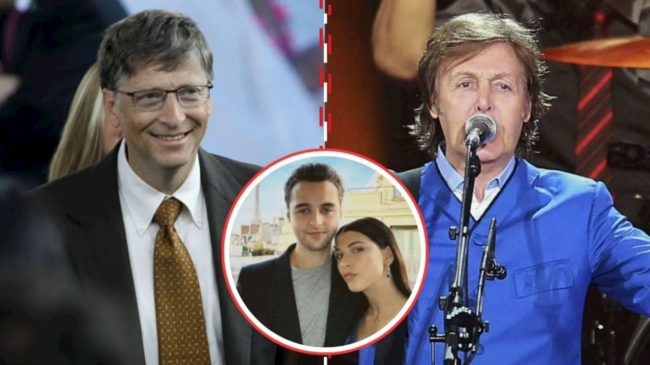 La historia de amor entre la hija de Bill Gates y el nieto de Paul McCartney