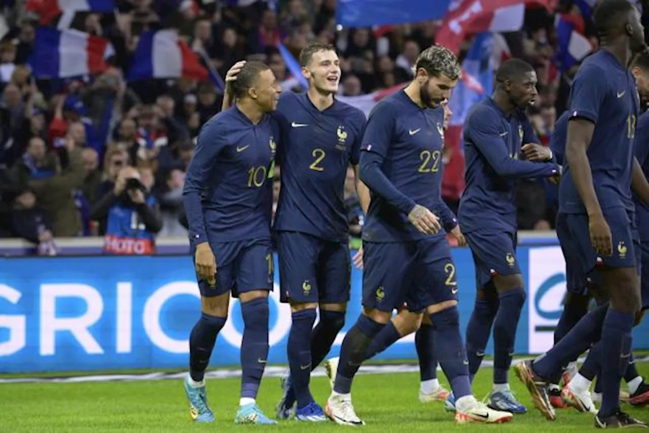 Les Bleus en maîtrise contre l'Écosse avec un doublé de Benjamin Pavard