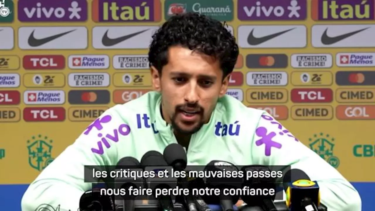 Marquinhos (Brésil) : « Le plus important est de continuer à grandir »