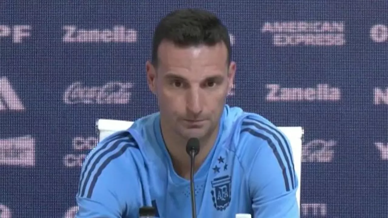 Scaloni (Argentine) : « Nous avons vu que nous pouvions aussi bien jouer sans Messi »