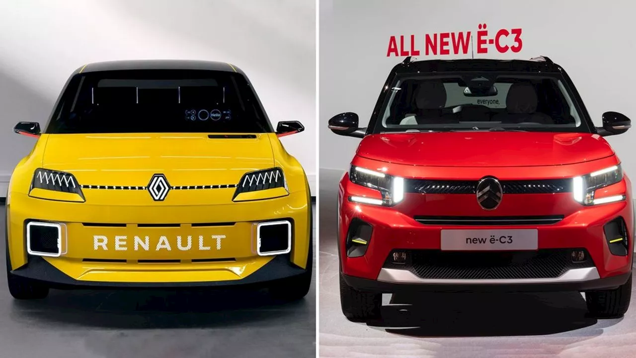C3 contre R5, la bagarre Stellantis-Renault vire à l'électrique