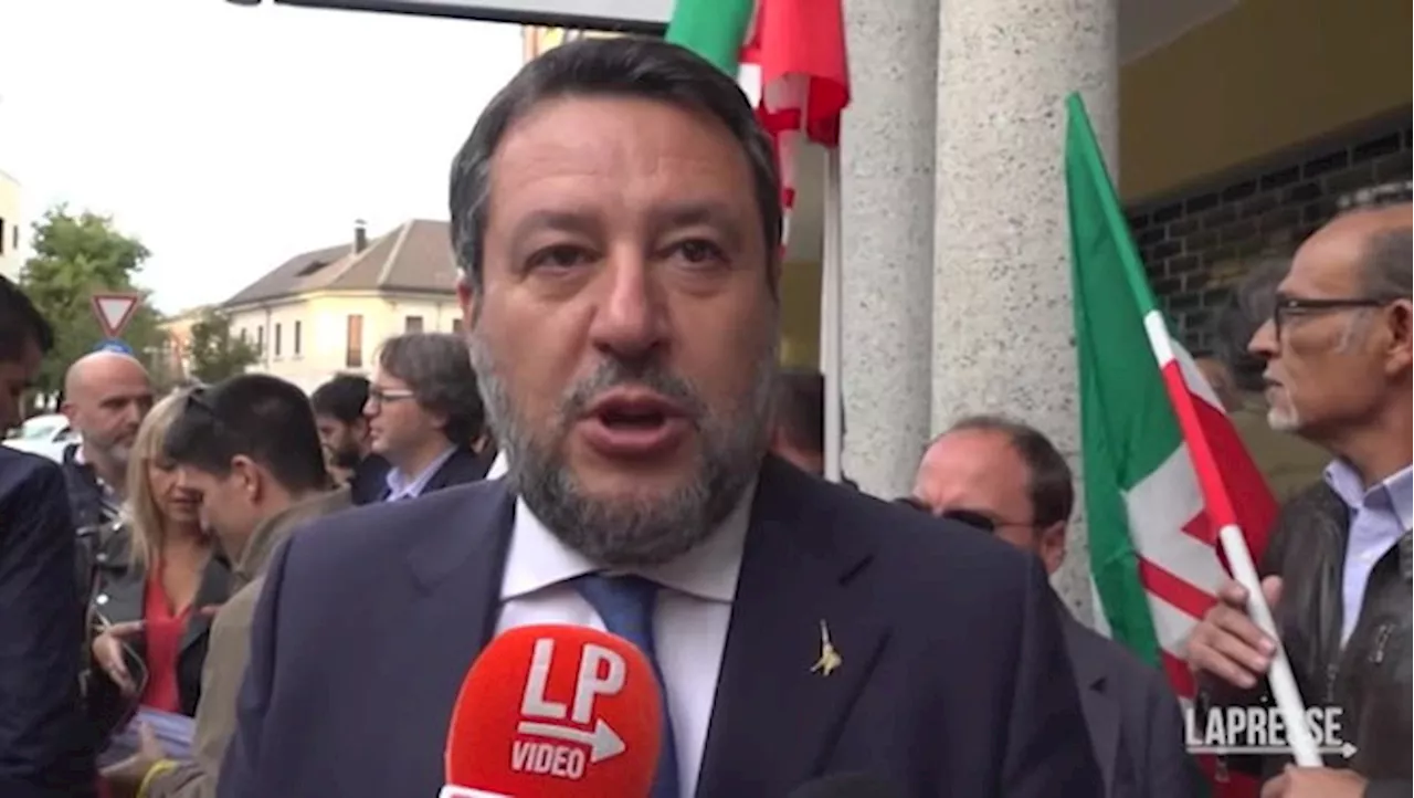 Legge Bilancio, Salvini: &#034;Aiuta chi ha bisogno, no a emendamenti&#034;