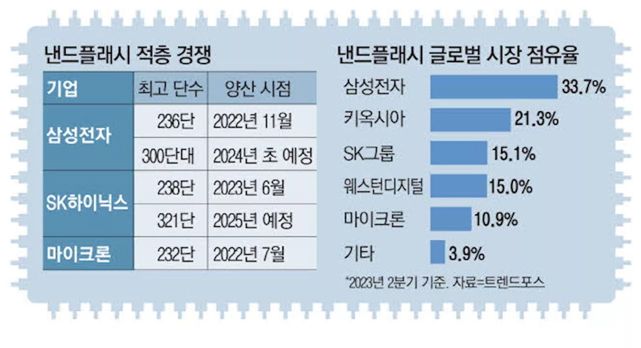 삼성 '내년 초 300단 낸드 세계 첫 양산'