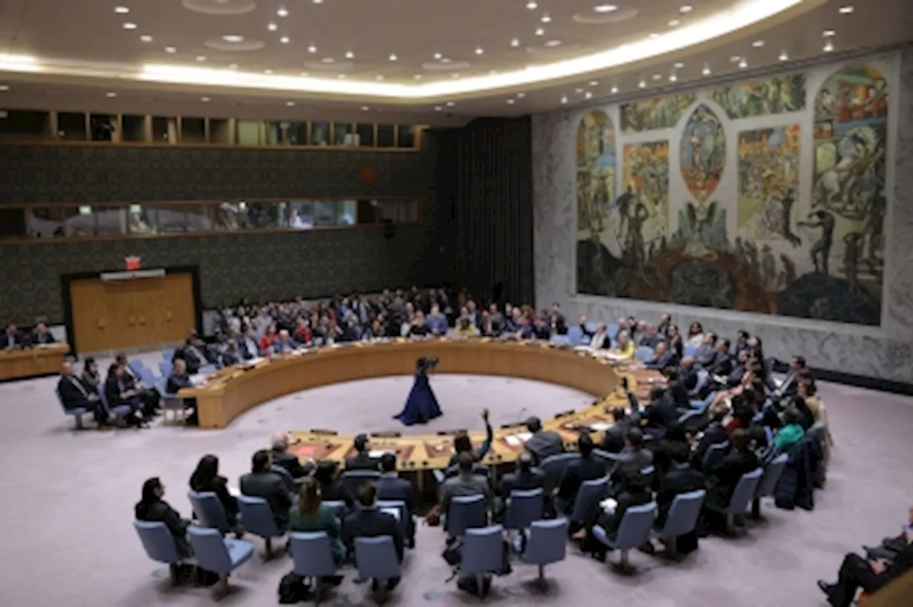 — The UN Security Council yesterday rejected a Russian resolution condemning spiralling violence in the Middle East