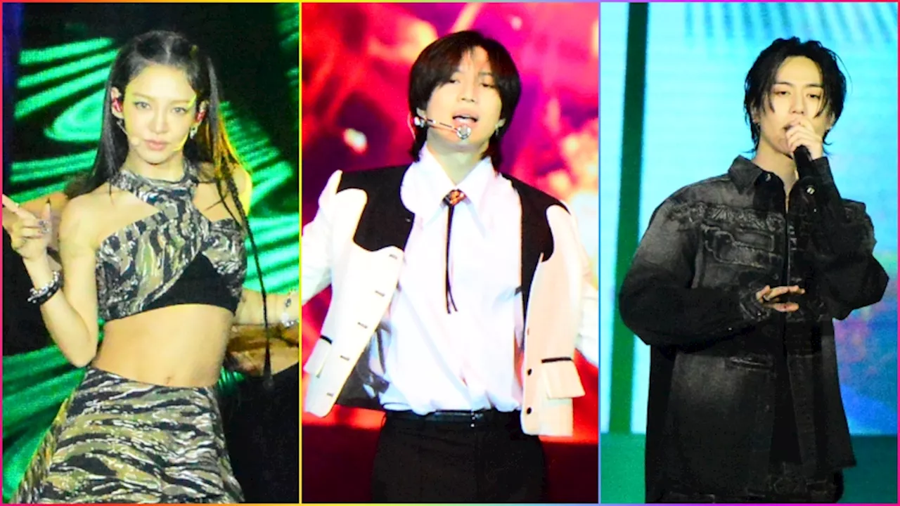 Triple treat: SHINee’s Taemin, GOT7’s Yugyeom, SNSD’s Hyoyeon dazzle Manila