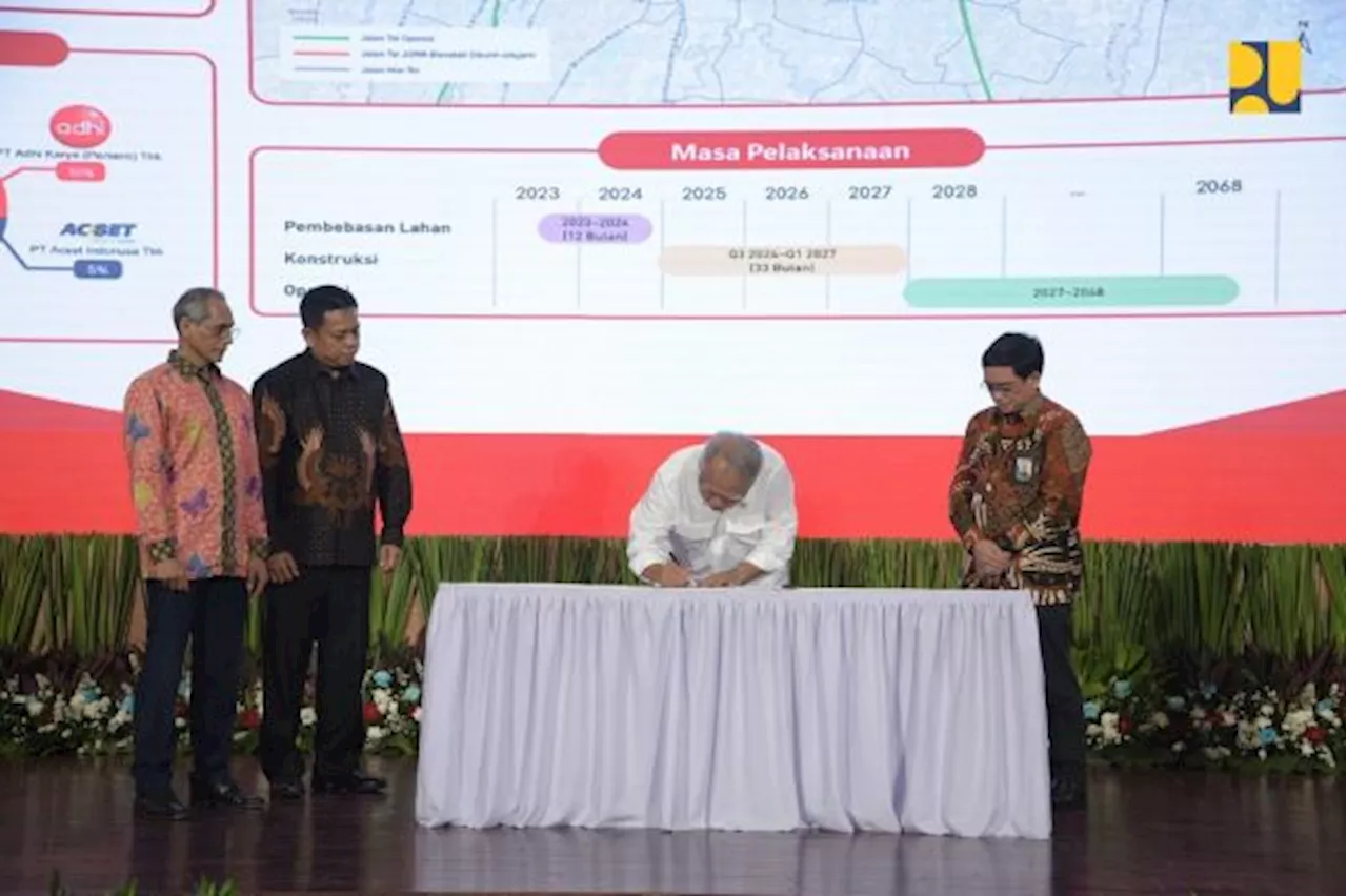 Kurangi Kemacetan, Pembangunan Jalan Tol JORR Elevated Cikunir-Ulujami Dimulai Tahun 2024