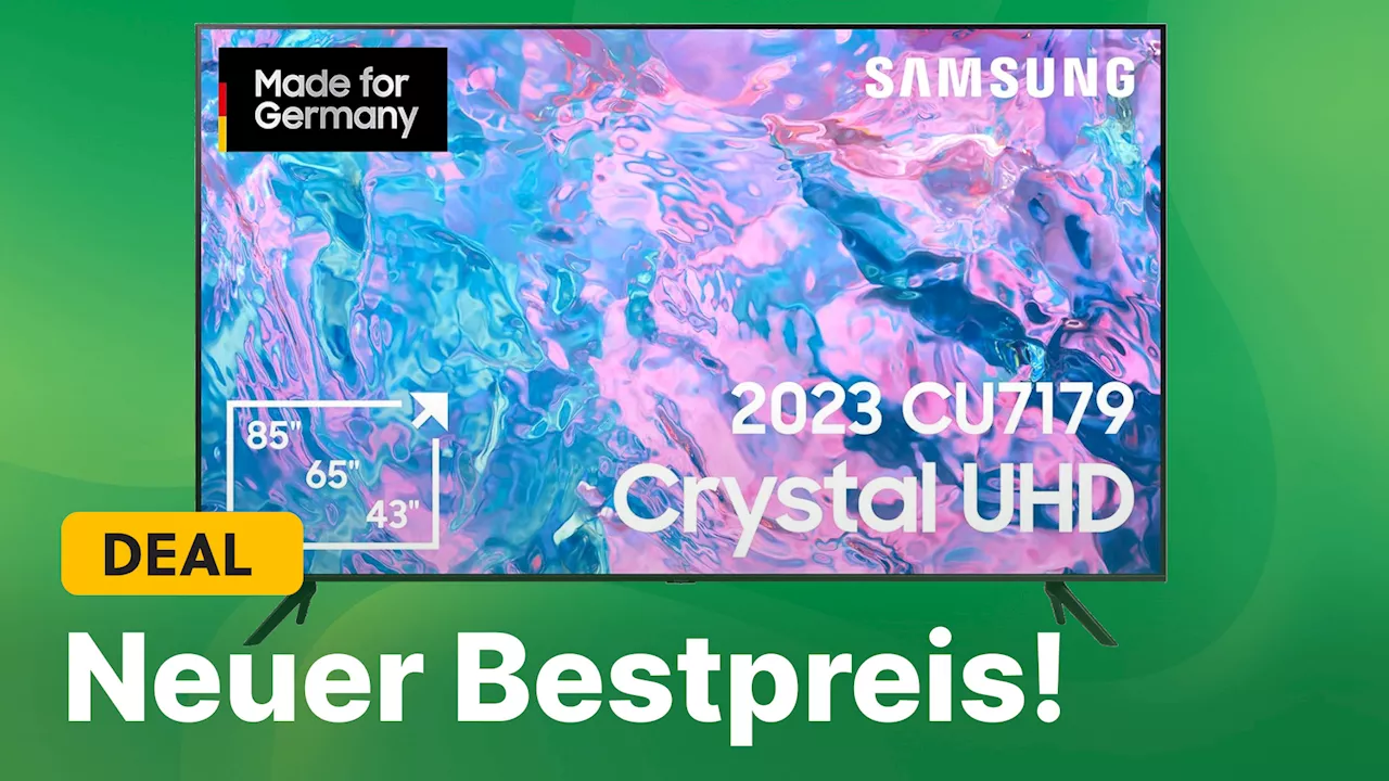 Bestpreis-Angebot bei Amazon: Diesen 4K Samsung-TV mit 65 Zoll gibt es nirgends günstiger