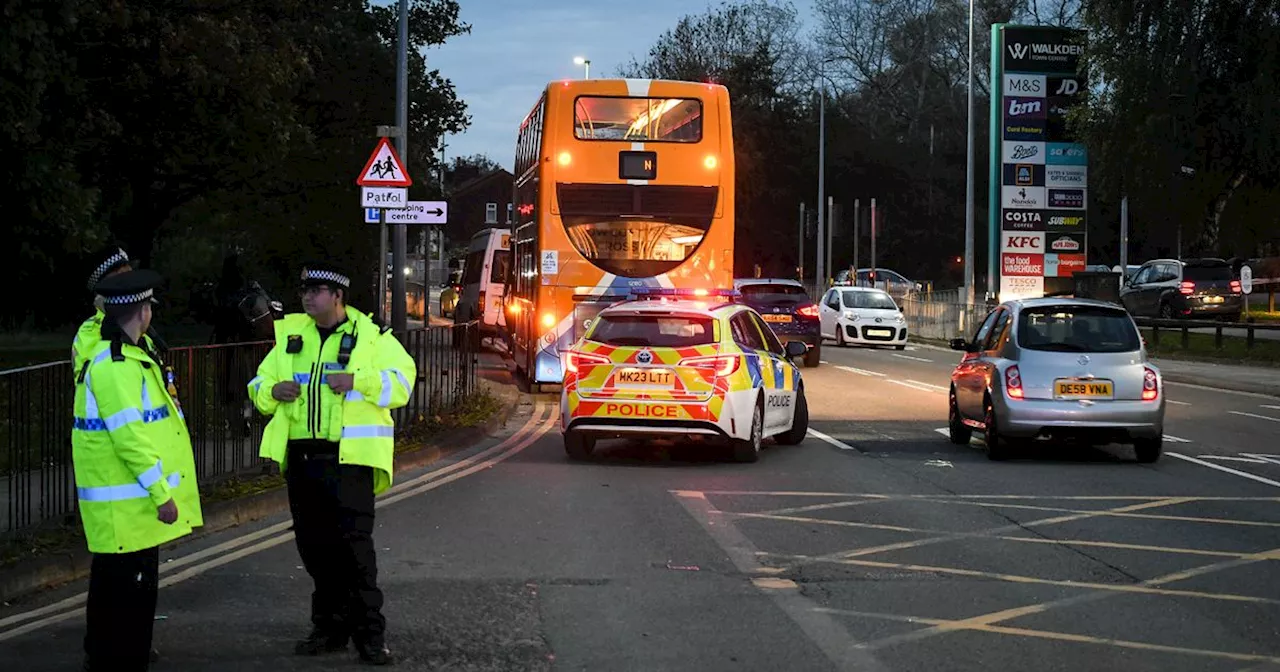 Another crash involving double decker bus closes main road with police on scene