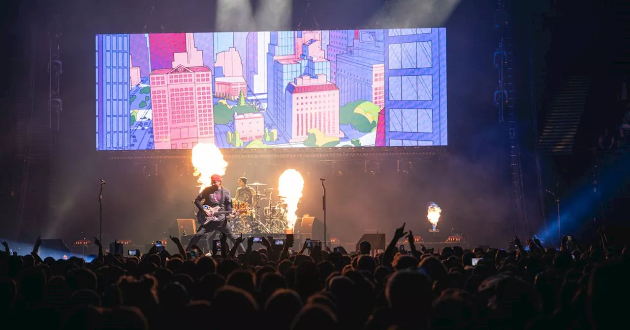 Blink-182 in Manchester: Best pictures as band bring house down in sell-out AO Arena gig