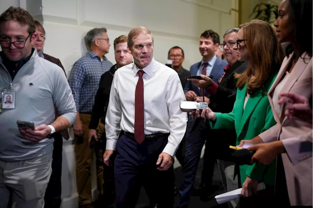 Republicans reject Rep. Jim Jordan for House speaker on the first ballot, but more voting likely