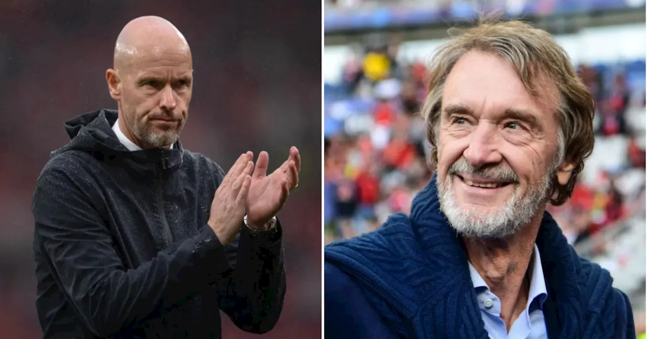 Man Utd: Sir Jim Ratcliffe's transfer plans given the green light by Erik ten Hag