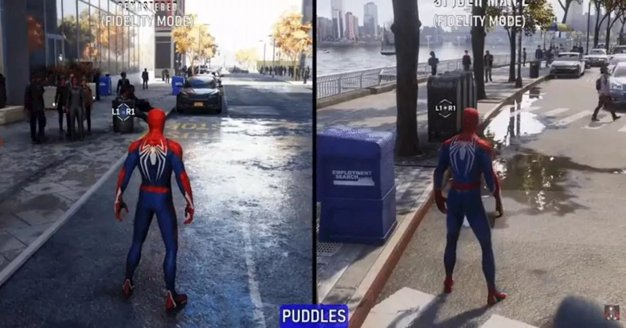 Spider-Man 2 Puddlegate over as Insomniac brags of ‘next gen puddles’